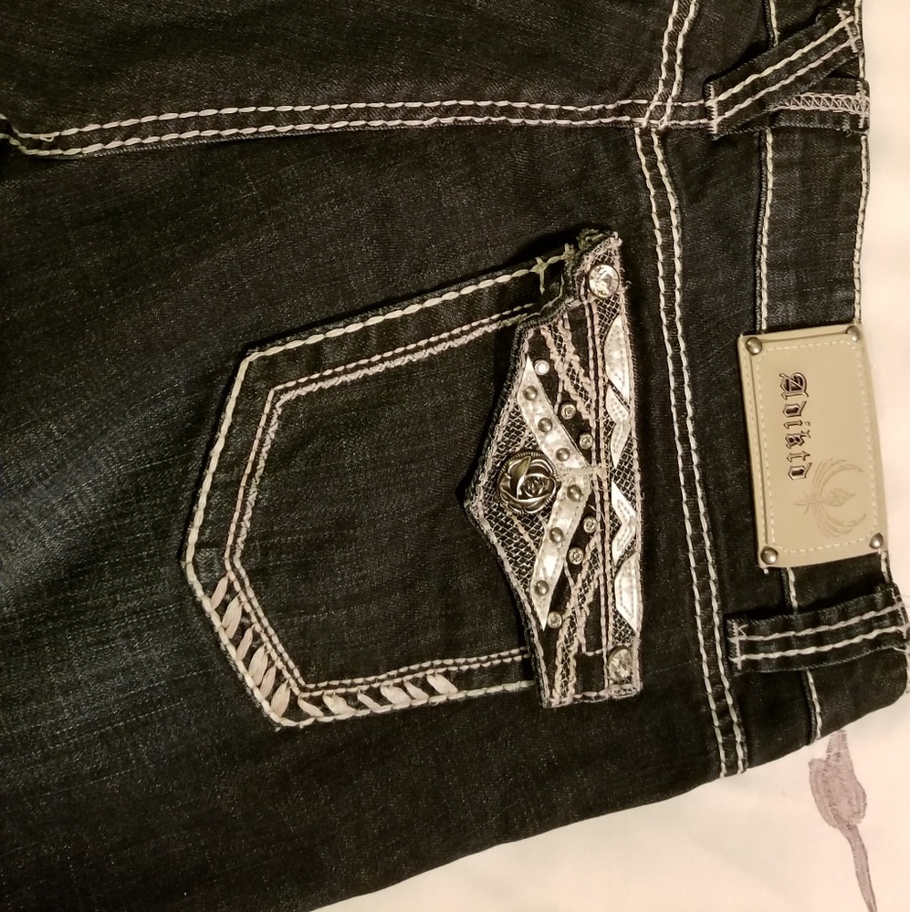 Adiktd jeans size 12 (32") x 36" X-long